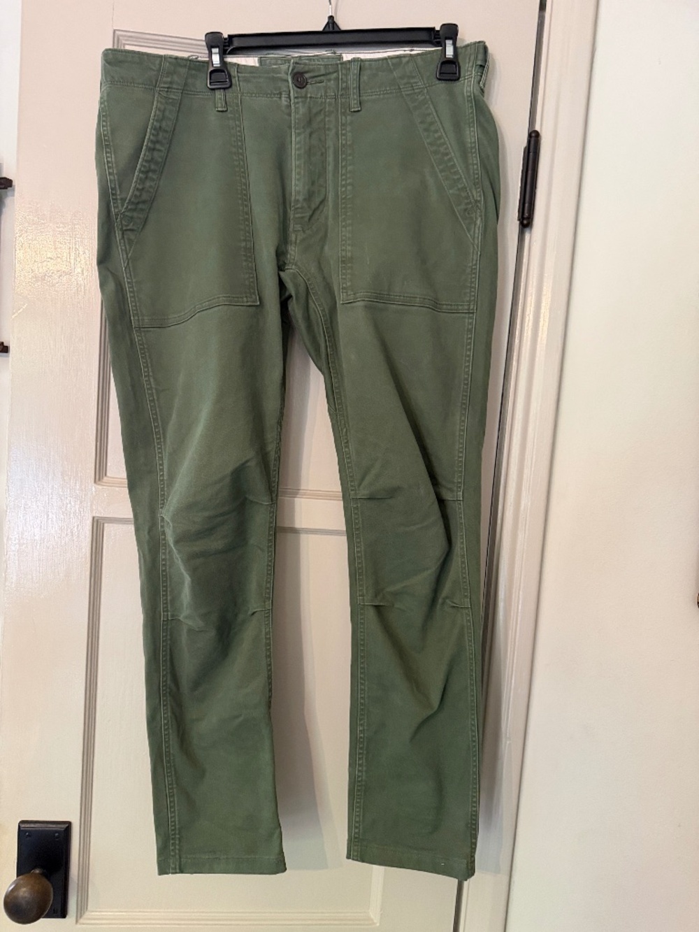 Relwen Brand Men's Army Olive Green Pant Khaki